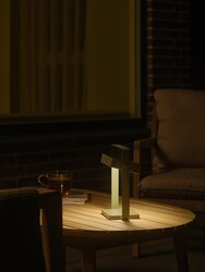 NORDLUX Saulio Solar venkovní bateriové svítidlo olivová zelená 2418035023