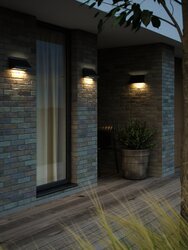 NORDLUX Tadas venkovní nástěnné svítidlo černá 2418171003