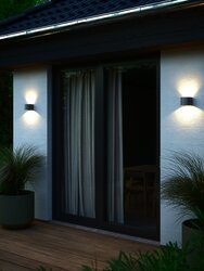 NORDLUX Milda venkovní nástěnné svítidlo antracit 2418351050