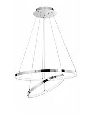 NOVA LUCE závěsné svítidlo ARIA chromovaný hliník a akryl nastavitelné LED 85W 3000K IP20 17222003