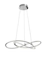 NOVA LUCE závěsné svítidlo MARTINO chromovaný hliník a akryl LED 50W 230V 3000K IP20 8101141