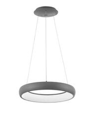 NOVA LUCE závěsné svítidlo ALBI šedý hliník a akryl LED 32W 230V 3000K IP20 stmívatelné 8105619