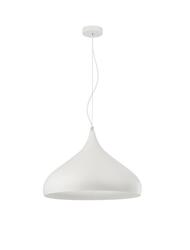 NOVA LUCE závěsné svítidlo BENICIO bílý kov bílý kabel E27 1x12W 230V IP20 bez žárovky 8809102