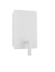 NOVA LUCE nástěnné svítidlo ZEN bílá ocel a hliník vypínač na těle - USB nabíjení LED 5W + 1x3W 230V 3000K + lampička na čtení IP20 9018501
