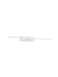 NOVA LUCE nástěnné svítidlo nad zrcadlo MONDRIAN bílý hliník a akryl LED 20W 220-240V 3000K IP44 9053201