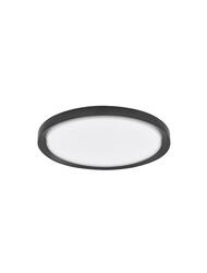 NOVA LUCE stropní svítidlo TROY kov a akrylový difuzor matná černá zvenku matná bílá uvnitř LED 40W 230V 3000K IP20 stmívatelné 9053592