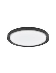 NOVA LUCE stropní svítidlo TROY kov a akrylový difuzor matná černá zvenku matná bílá uvnitř LED 50W 230V 3000K IP20 stmívatelné 9053594