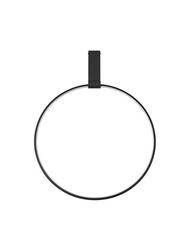 NOVA LUCE stropní svítidlo GARVE černá ocel+hliník LED 35W stmívatelné 9085243