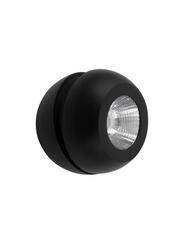 NOVA LUCE bodové svítidlo GON černý hliník LED 5W 230V 3000K IP20 9105101