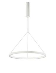 NOVA LUCE závěsné svítidlo EMPATIA bílý hliník a akryl LED 60W 230V 3000K IP20 stmívatelné 9172735