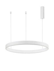 NOVA LUCE závěsné svítidlo MOTIF bílý hliník a akryl LED 48W 230V 3000K IP20 stmívatelné 9190748