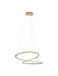 NOVA LUCE závěsné svítidlo GIRISH zlatá nerez ocel a akryl LED 40W 230V 3000K IP20 stmívatelné 9248109
