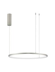 NOVA LUCE závěsné svítidlo TARQUIN šampaň stříbrný hliník a akryl LED 36W 230V 3000K IP20 stmívatelné 9345603