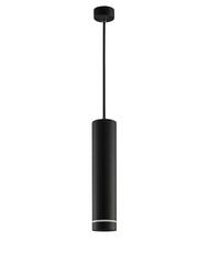 Nova Luce Svítidlo Esca s dekorativním kroužkem a bočním svícením - max. 10 W, GU10, černá NV 9387003