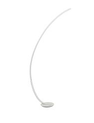 NOVA LUCE stojací lampa PREMIUM bílý hliník a akryl LED 30W 230V 3000K IP20 stmívatelné 9396061