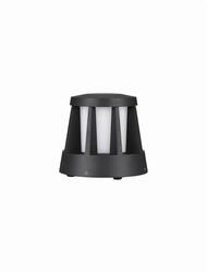 NOVA LUCE venkovní sloupkové svítidlo STARK antracitový hliník a matný akryl LED 8.2W 3000K 220-240V 168st. IP65 9492660