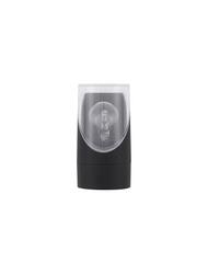 NOVA LUCE venkovní nástěnné svítidlo SELENA antracitový hliník a čirý akryl E27 1x12W 220-240V bez žárovky IP65 9492720