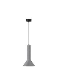 NOVA LUCE závěsné svítidlo DYLAN šedý beton E14 1x5W 230V IP20 bez žárovky 9540205