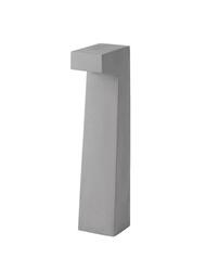 NOVA LUCE venkovní sloupkové svítidlo ARAN šedý beton skleněný difuzor LED 5W 3000K 120-230V IP65 9540212