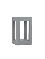 NOVA LUCE venkovní sloupkové svítidlo BEV šedý beton skleněný difuzor LED 5W 3000K 120-230V IP65 9540215