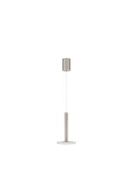 NOVA LUCE závěsné svítidlo PALENCIA nikl satén kov LED 11W 230V 3000K IP20 9695227