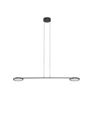 NOVA LUCE závěsné svítidlo SCOPE černá LED 19.4W 3000K stmívatelné 9695252