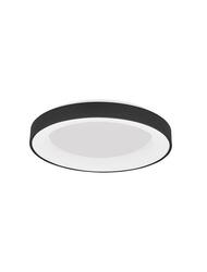 NOVA LUCE stropní svítidlo RANDO SMART černý hliník a akryl LED 50W 230V 3000K - 4000K IP20 Tuya stmívatelné 9853042