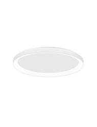 NOVA LUCE stropní svítidlo PERTINO černý hliník a akryl LED 48W 230V 3000K IP20 stmívatelné 9853675