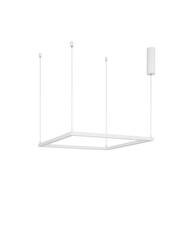 NOVA LUCE závěsné svítidlo ETERNA bílý hliník a akryl LED 40W 230V 3000K IP20 stmívatelné 9990733