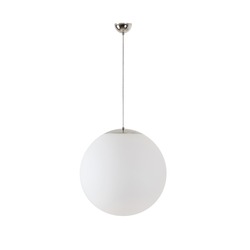 OSMONT ADR60361 ADRIA S4 závěsné skleněné svítidlo nerez leštěná / bílá IP40 3000 K 41W LED DALI