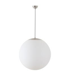 OSMONT ADR60730 ADRIA P5 závěsné skleněné svítidlo nerez broušená / bílá IP40 4000 K 48W LED DALI