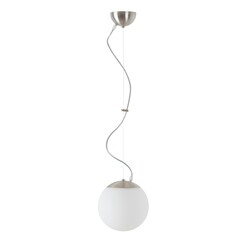 OSMONT ADR60746 ADRIA L1 závěsné skleněné svítidlo nerez broušená / bílá IP40 4000 K 8W LED
