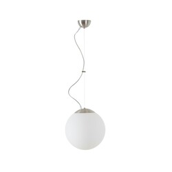 OSMONT ADR60760 ADRIA L2 závěsné skleněné svítidlo nerez broušená / bílá IP40 4000 K 20W LED