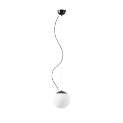 OSMONT ADR61820 ADRIA L1 závěsné skleněné svítidlo černá / bílá IP40 4000 K 8W LED