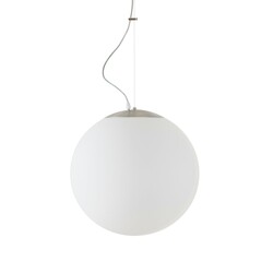 OSMONT ADR62666 ADRIA L3 HP závěsné skleněné svítidlo nerez broušená / bílá IP40 4000 K 52W LED