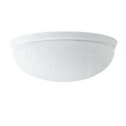 OSMONT ALM41664 ALMA D2 stropní/nástěnné skleněné svítidlo bílá IP41 2x25W E27