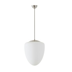 OSMONT AST60413 ASTRA P závěsné skleněné svítidlo nerez broušená / bílá IP40 3000 K 27W LED