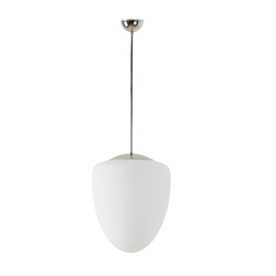 OSMONT AST60902 ASTRA P závěsné skleněné svítidlo nerez leštěná / bílá IP40 4000 K 27W LED
