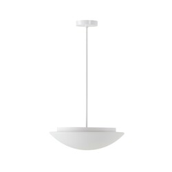 OSMONT AUR54011 AURA P4 závěsné skleněné svítidlo bílá IP40 2x25W E27