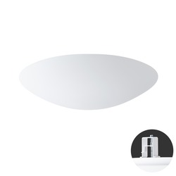 OSMONT AUR59372 AURA V9 stropní/nástěnné skleněné polovestavné svítidlo bílá IP44 3000 K 35W LED DALI