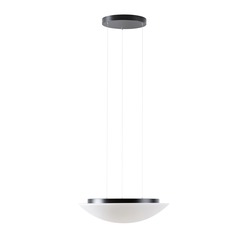 OSMONT AUR67940 AURA LE5 závěsné skleněné svítidlo černá / bílá IP40 4000 K 33W LED DALI