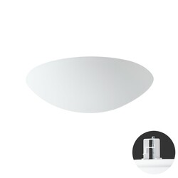 OSMONT AUR68615 AURA V11 stropní/nástěnné skleněné polovestavné svítidlo bílá IP44 4000 K 24W LED DALI
