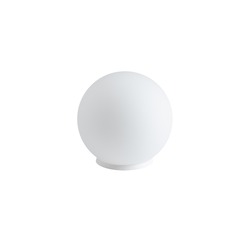 OSMONT BIA58004 BIANCA 2 stolní skleněná lampa bílá IP40 40W E27