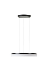 OSMONT CAR66881 CARINA LE2 závěsné skleněné svítidlo černá / bílá IP40 4000 K 33W LED DALI