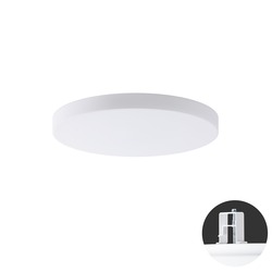 OSMONT CAR67102 CARINA V1 stropní/nástěnné skleněné polovestavné svítidlo bílá IP44 3000 K 24W LED DALI