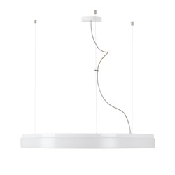 OSMONT DEL48748 DELIA L5 závěsné plastové svítidlo bílá IP40 4000 K 150W LED