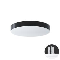OSMONT DEL69867 DELIA CV2 stropní/nástěnné plastové polovestavné svítidlo bílá / bílo - černá IP44 4000 K 24W LED DALI