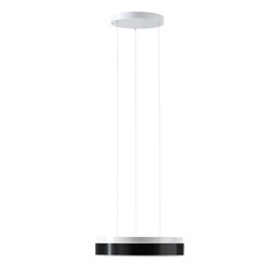 OSMONT DEL69910 DELIA LEC2 závěsné plastové svítidlo bílá / bílo - černá IP40 4000 K 34W LED