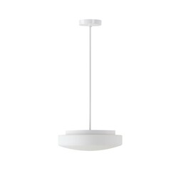 OSMONT EDN61569 EDNA P3 závěsné skleněné svítidlo bílá IP40 4000 K 18W LED
