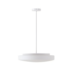 OSMONT EDN61706 EDNA P5 závěsné skleněné svítidlo bílá IP40 4000 K 27W LED DALI
